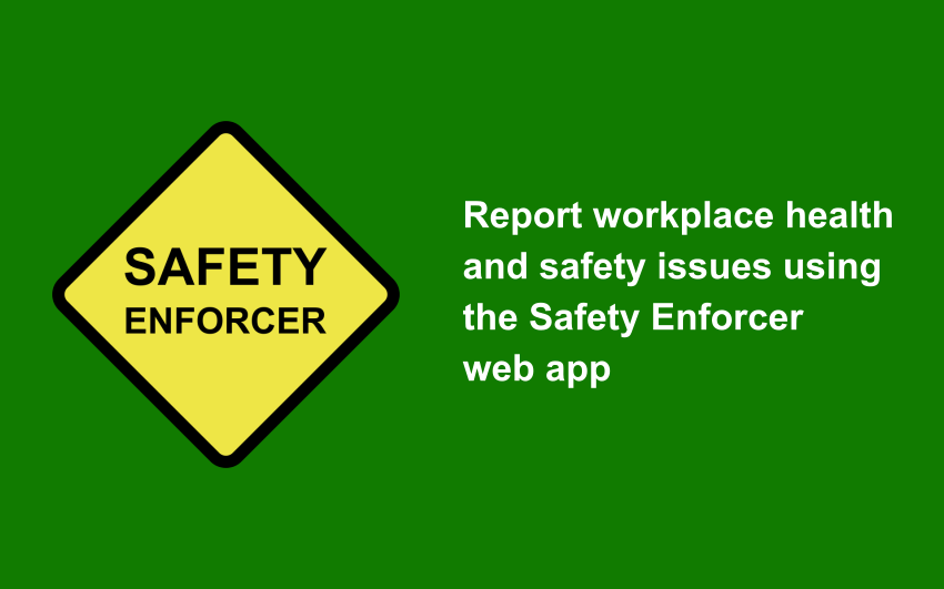 Report Workplace Health and Safety Issues